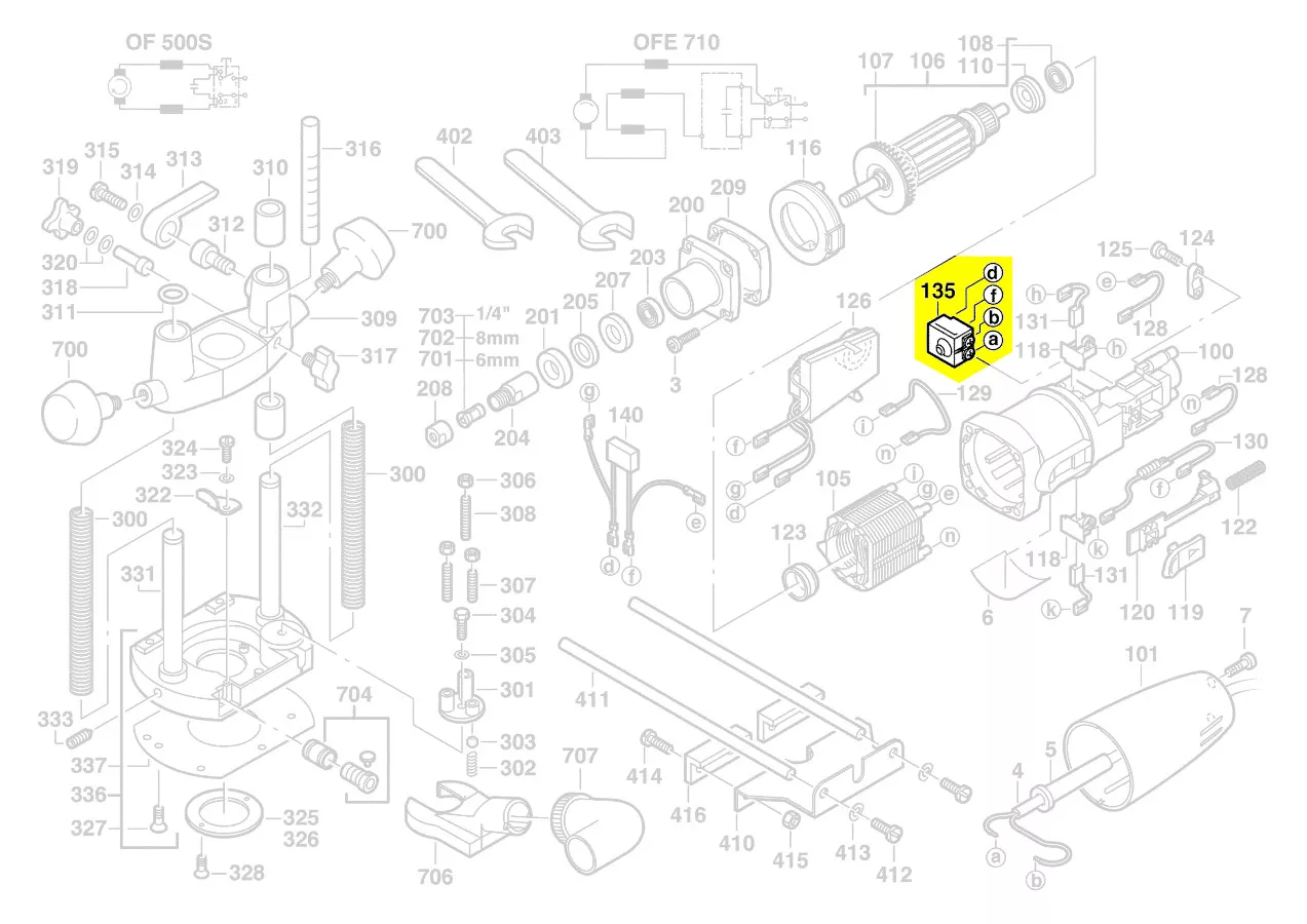 interrupteur marche-arrêt réf. 4931385824 AEG